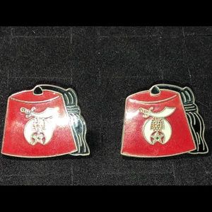 Vintage Mafco Shriners pin set